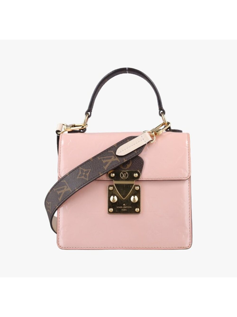 Louis Vuitton Spring Street PM Pink Vernis